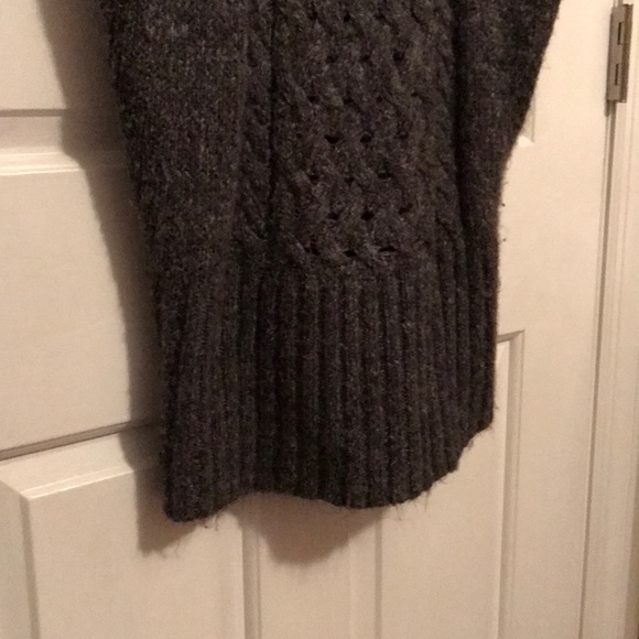 Thick sweater dress-dark grey - Picture 4 of 5